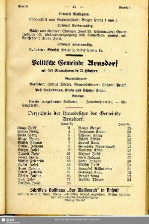 Gemeinde Arnsdorf
