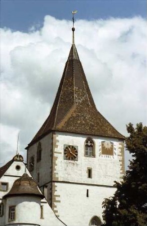 Freiberg-Beihingen: Wehrturm der ev. Pfarrkirche