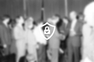 Amtseinführung: Hans-Peter Busch: Bürgerhaus: Entgegennahme von Gratulationen: 30. März 1984
