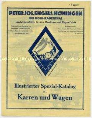 Illustrierter Spezial-Katalog über Karren und Wagen