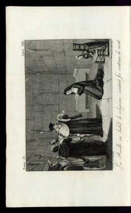 La Pucelle en habit de religieuse écoutant sa sentence de mort.
