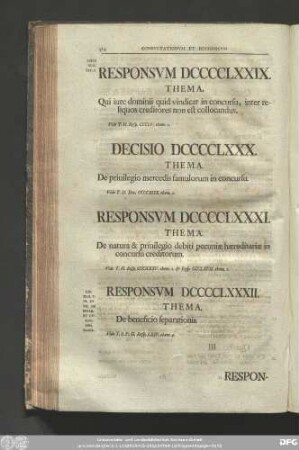 [Titulus VI. VII. De separtionibus & curatore bonis dando.]