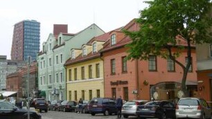 Klaipeda: Stadtansicht mit Blick in die Teatro gatve
