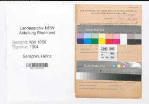 Entnazifizierung Heinz Seraphin , geb. 25.11.1916 (Polizist)