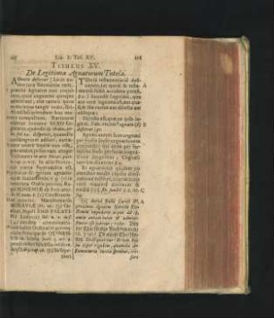 Titulus XV. De Legitima Agnatorum Tutela.