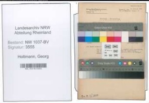 Entnazifizierung Georg Holtmann , geb. 29.10.1909 (Kaufm.Angestellter)