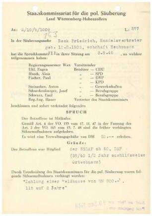Beck, Friedrich