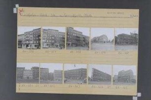 Straßenansichten. Berlin, Mitte, Wilhelm-Pieck-Straße (bis 1951 und ab 1994 Torstraße)/Rosenthaler Platz
