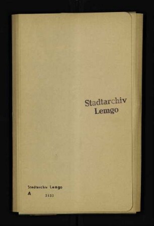 Kataster Lemgos