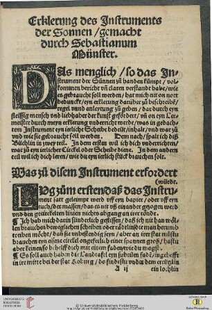 Was zu disem Instrument erfordert würdt