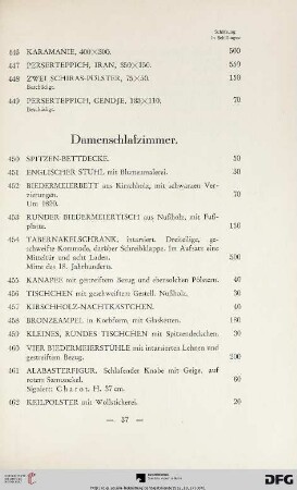 Damenschlafzimmer (Nr. 450-499)