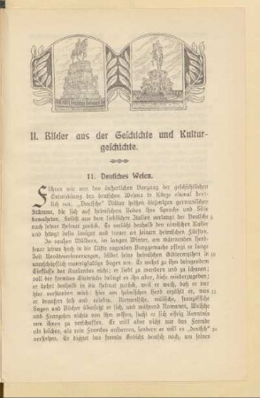 II. Bilder aus der Geschichte und Kulturgeschichte