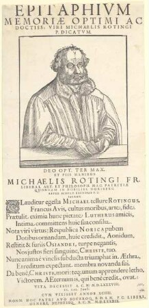Bildnis des Michael Rotingus