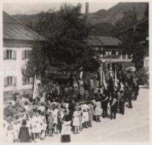 Oberaudorf, Prozession am Laurentiustag