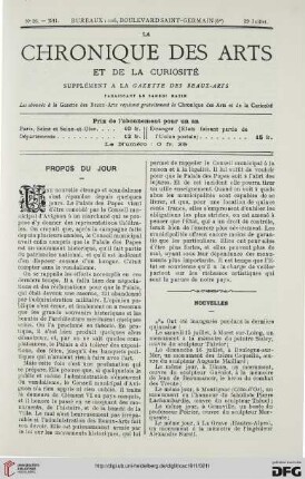 Nr. 26 (29 Juillet)