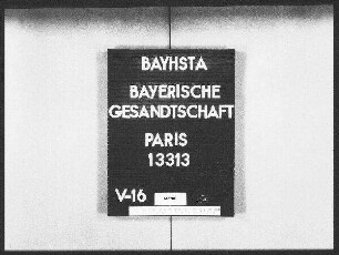 Die Entlassung von bayerischen Staatsangehörigen des preußischen Heeres aus französischer Kriegsgefangenschaft, darin eine Liste (Namen nur im Register verzeichnet)