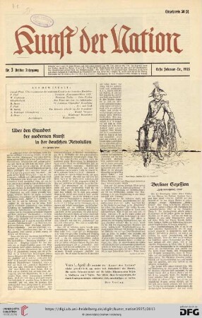 3: Berliner Sezession : "Zusammenschluß 1934"
