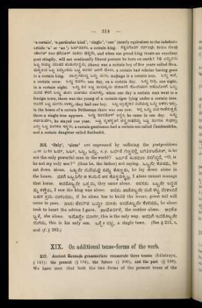 XIX. On additional tense-forms of the verb