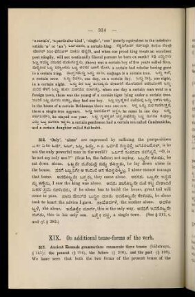 XIX. On additional tense-forms of the verb