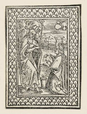 Christus erscheint Magdalena, Blatt 33 der Folge "Passion Christi"