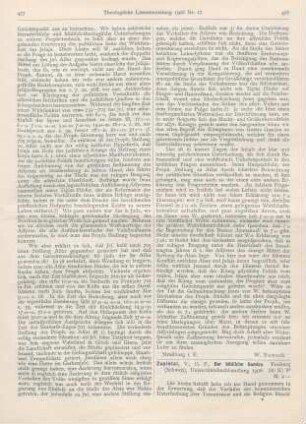 478-481 [Rezension] Zapletal, Vincenz, Der biblische Samson