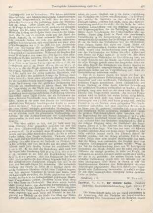 478-481 [Rezension] Zapletal, Vincenz, Der biblische Samson