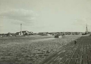 Finnland, Topila, Sägewerk im Vorhafen v. Oulu