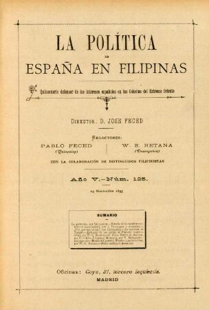 Núm. 125. 19 Noviembre 1895