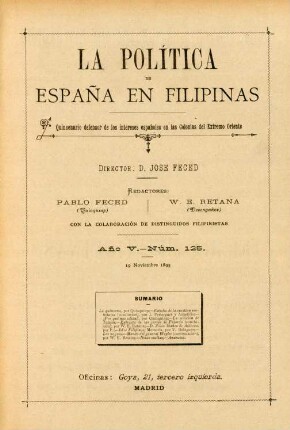 Núm. 125. 19 Noviembre 1895