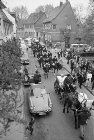 Hochzeit des Turnierreiters beim Reiterverein Durlach Helmut Schwander