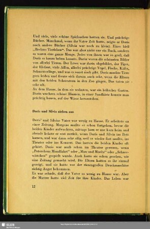Doris und Silvia ziehen aus