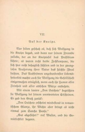 VII. Auf der Kneipe