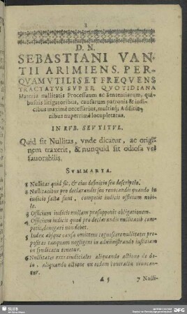 Quid sit Nullitas, unde dicatur, ac originem traxerit, & nunquid sit odiosa vel fauorabilis