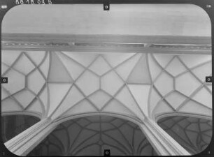 Görlitz. Peterskirche (Neubau 1425/1497, Türme 1889-1891). Netzgewölbe
