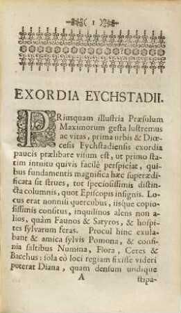 Templum Virtutis & Honoris Sacro Et Immortali Divi Willibaldi Splendore Illustratum Et Præsulum Eychstetensium Statuis omnino LXIII Exornatum : Quas Velut Parerga, Selectæ Ex Universo Jure Distinguunt Theses