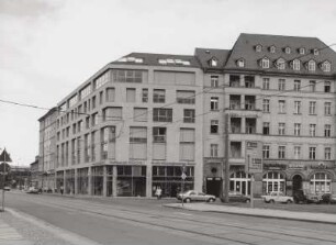 Geschäftshaus (1995/2000) sowie Wohn- und Geschäftshaus (um 1910)