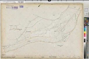Grafschaft (Schmallenberg), Umlegung Grafschaft, Bl.17 Zuteilungskarte Flur 20