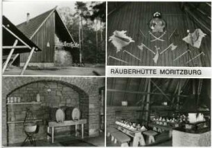 Moritzburg. Räuberhütte 4-tlg.
