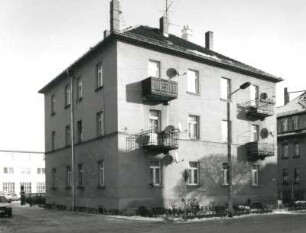 Radebeul. Wohnhaus, Gartenstraße 56 (um 1900). Straßenansicht