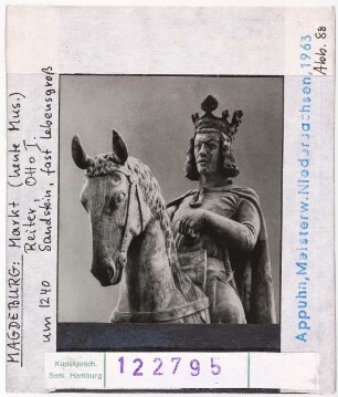 Magdeburg: Museum, Magdeburger Reiter (Otto I.?)