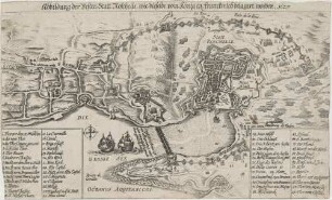 Abbildung der Vesten Statt Roschelle, wie dieselbe vom König in Franckreich belagert worden. 1627.