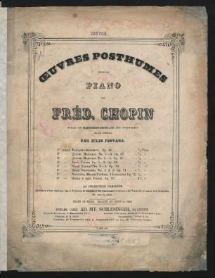 Livr. 1: Fantaisie-Impromptu : op. 66 : (vers 1834)