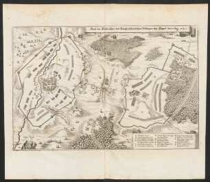 Abriß des Kayserischen und Königl: Schwedischen Veldlägers beii Töppel, den 30. Aug. 1647.