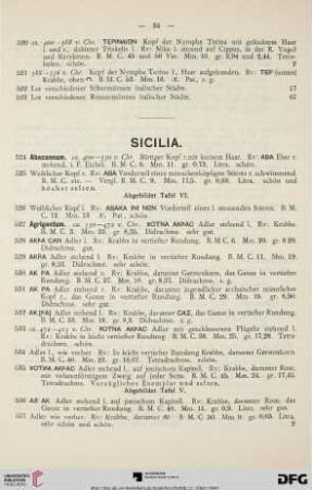 Sicilia (Nr. 524-762)