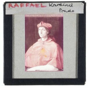 Raffael, Porträt eines Kardinals (Madrid Prado P000299)