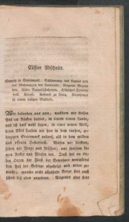 Eilfter Abschnitt.