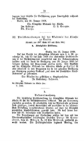 Prorectorwahl bei der Universität zu Königsberg : [II. Akademien und Universitäten]