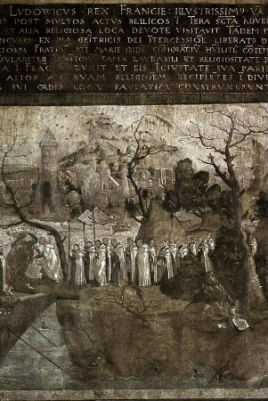 Abholung der Karmeliten durch Ludwig den Heiligen 1248