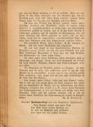 Gereimte Fastenpredigt aus dem fünfzehnten Jahrhundert.