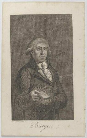 Bildnis des Gottfried August Bürger